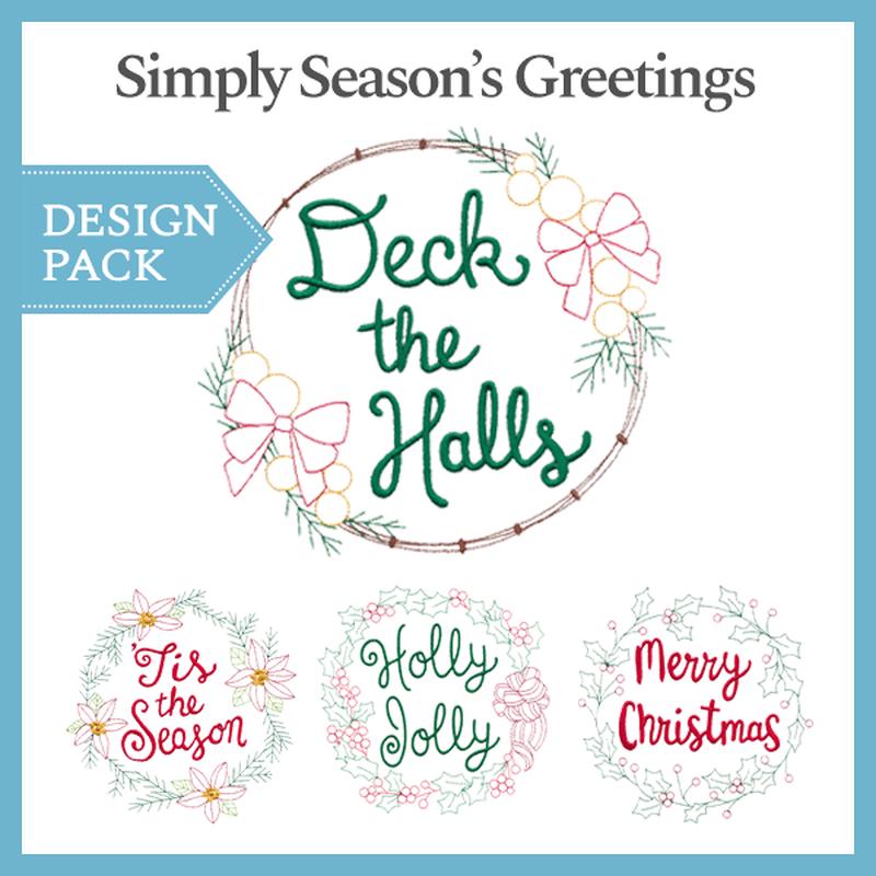 A Simply Season's Greetings Design Pack