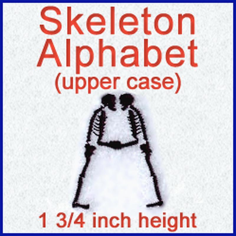 A Skeleton Alphabet Design Pack