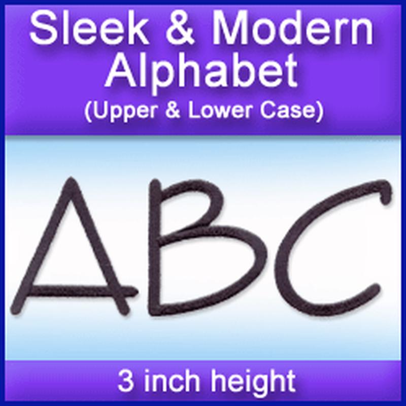 A Sleek & Modern Alphabet Design Pack