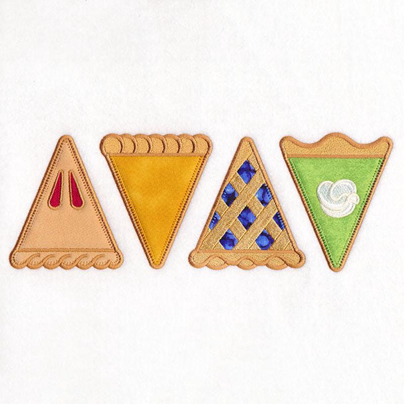A Slice of the Pie Border (Applique)