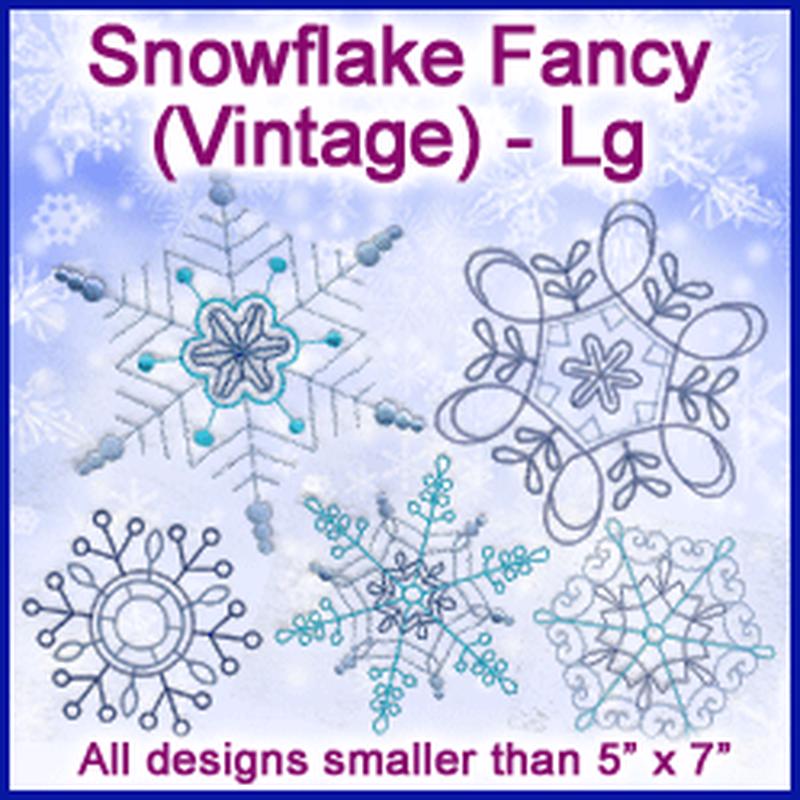 A Snowflake Fancy (Vintage) Design Pack