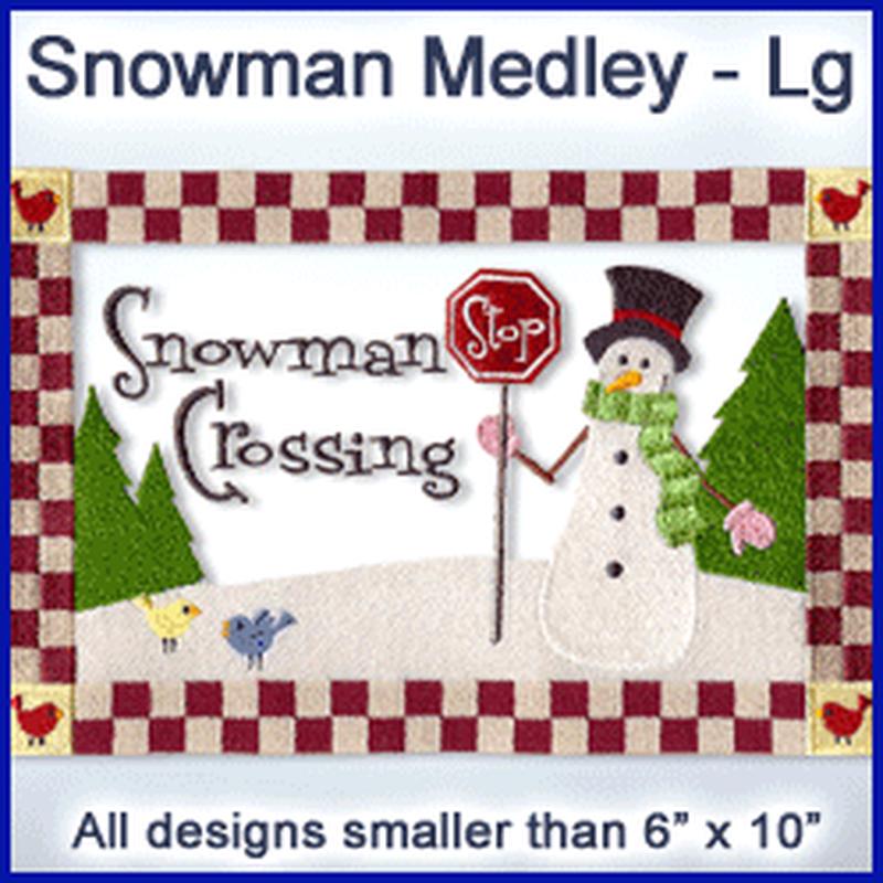 A Snowman Medley Design Pack