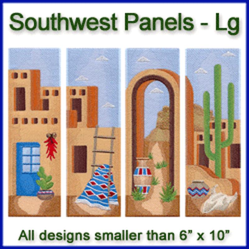 A Southwest Scene Panels Design Pack