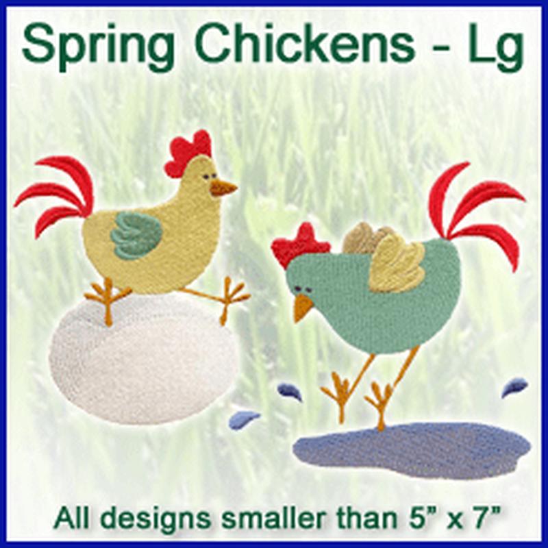 A Spring Chickens Design Pack