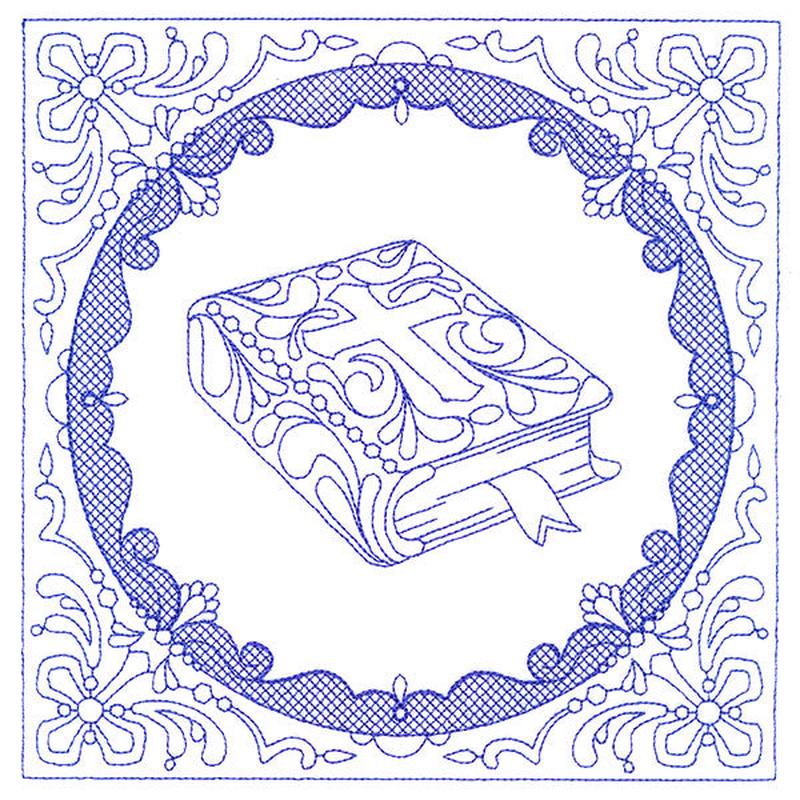 Faithful Stitches - Bible (Trapunto)