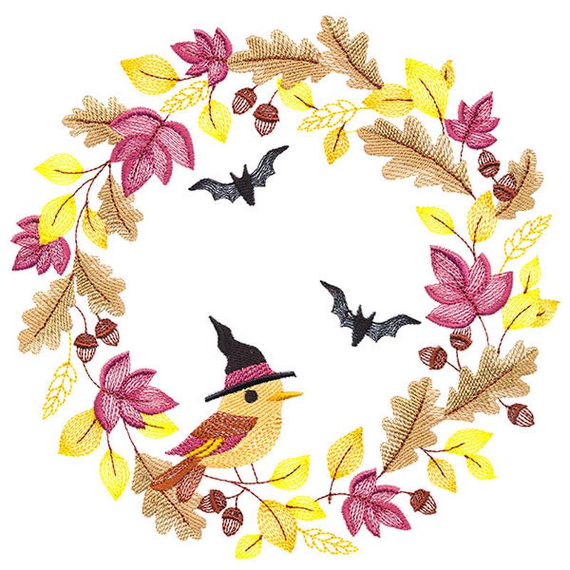 Fall Birdie in Botanicals