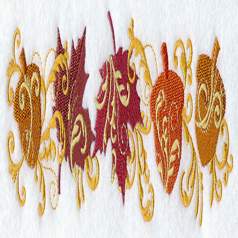 Fall Filigree Border