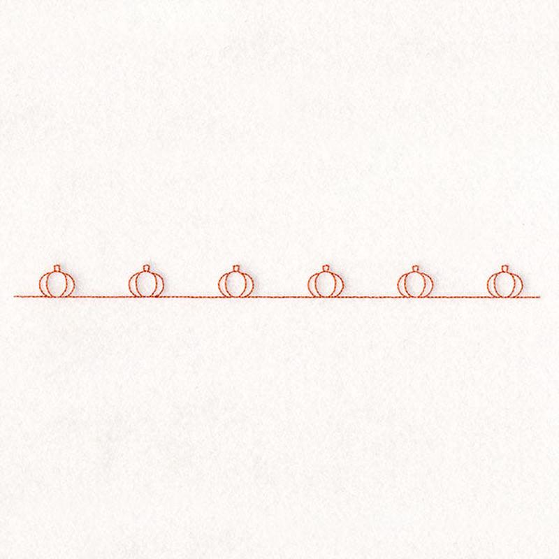 Fall into Autumn Border - Pumpkins