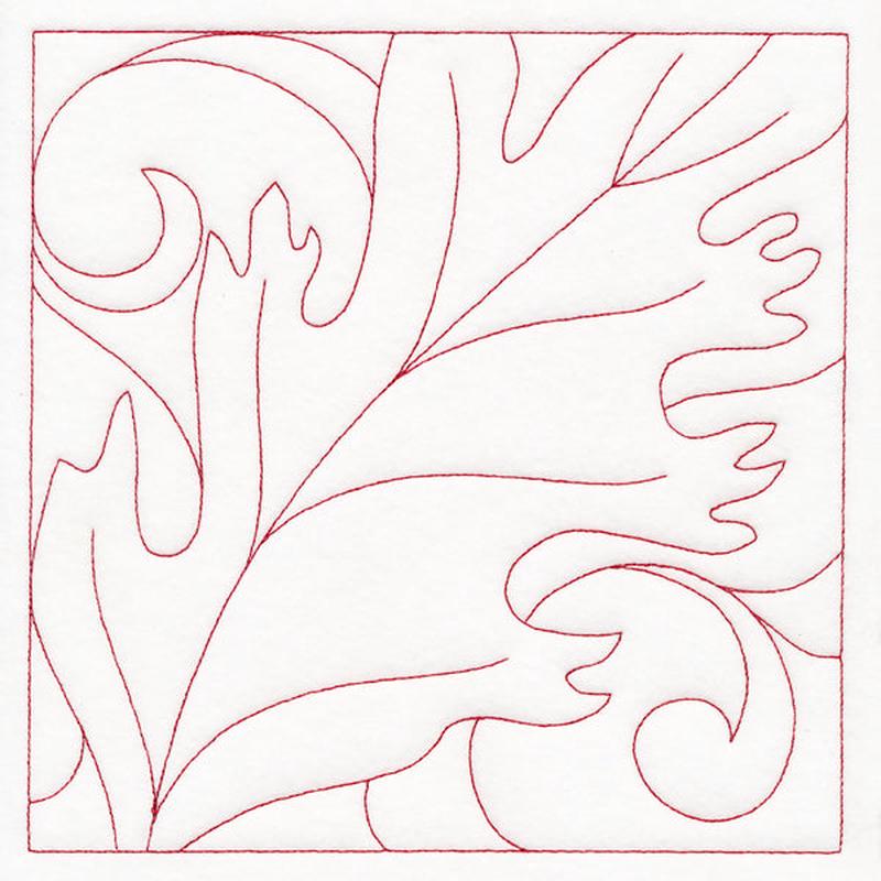 Fall into Autumn Quilting - Red Oak (Double Run)