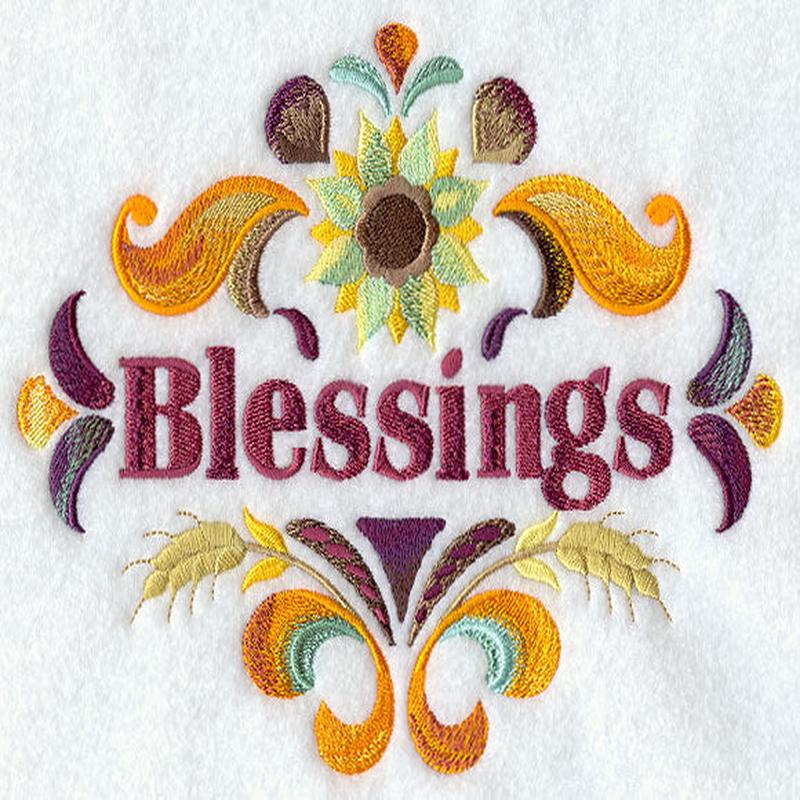 Fall into Color Blessings Circle