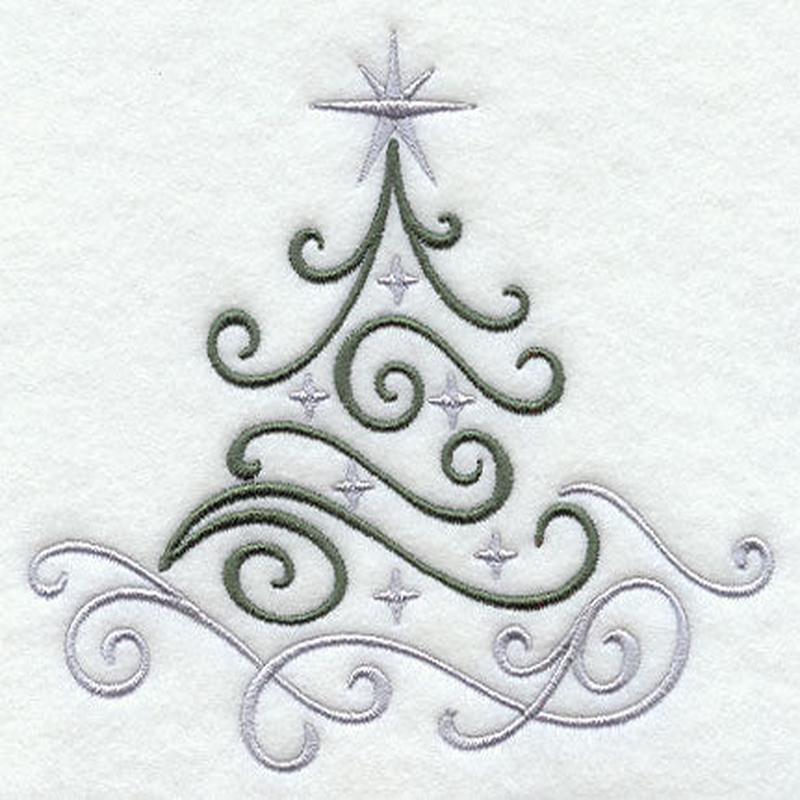 Fa La La Filigree Christmas Tree 2