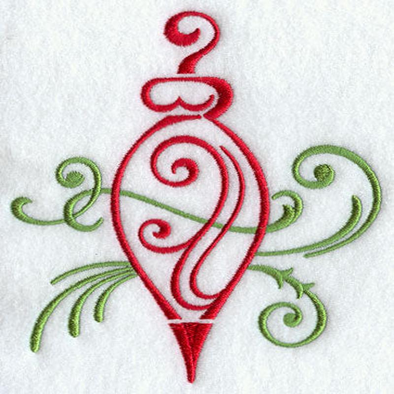 Fa La La Filigree Ornament 4