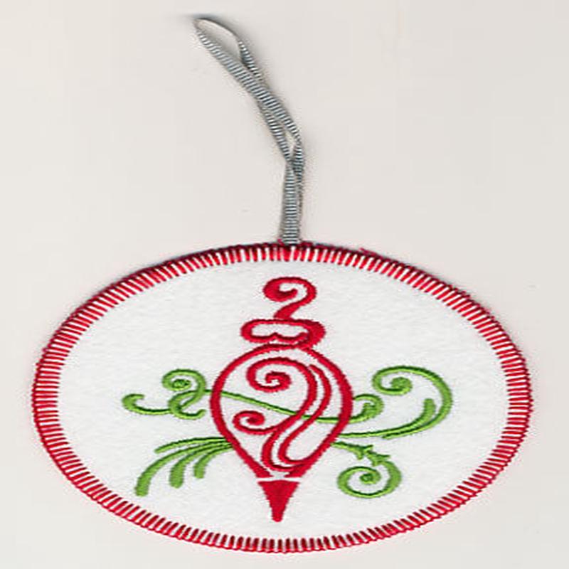Fa La La Filigree Ornament 4 (In-the-Hoop)