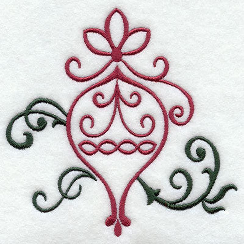 Fa La La Filigree Ornament 6