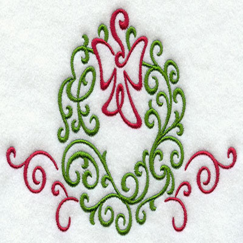 Fa La La Filigree Wreath
