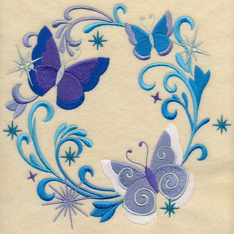 Fa La La Flutterby Wreath