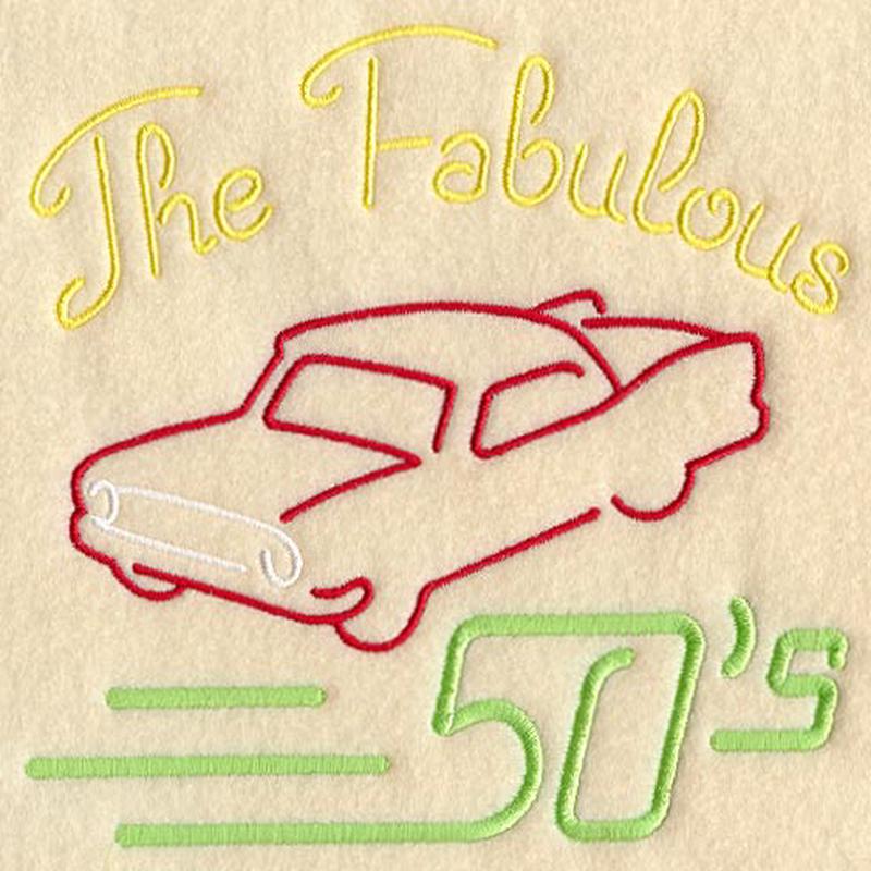 Fabulous Fifties Neon Sign