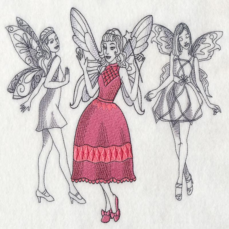 Fairy Costume Fashion Plate