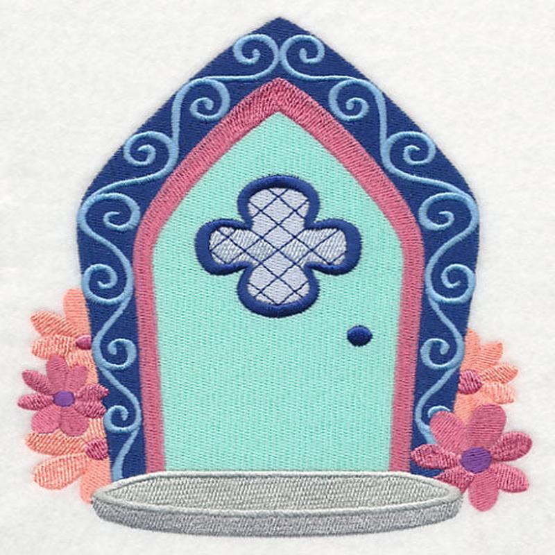 Fairy Door in Swirls
