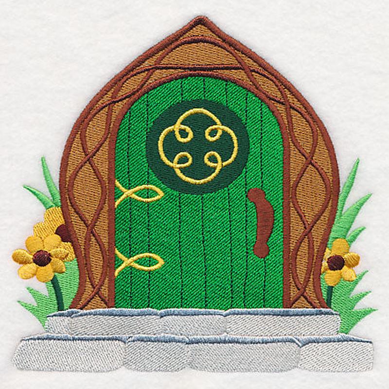 Fairy Door with Celtic Flair