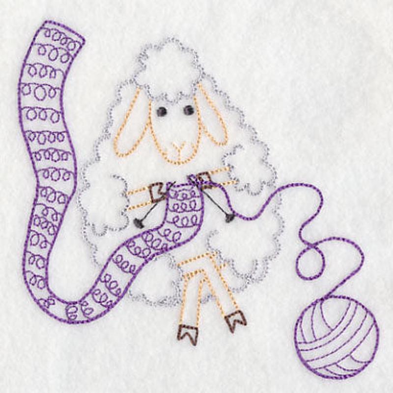 Ewe Love Knitting 2 (Vintage)