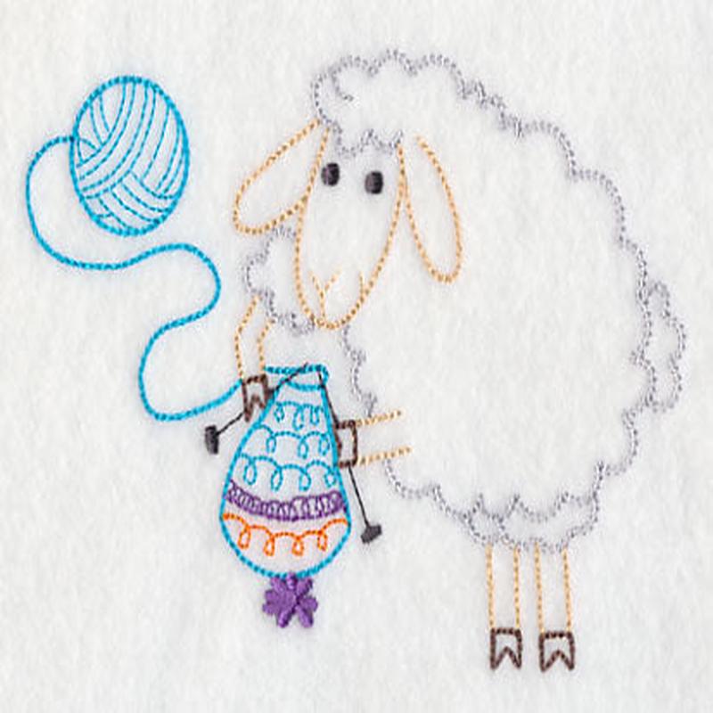 Ewe Love Knitting 3 (Vintage)
