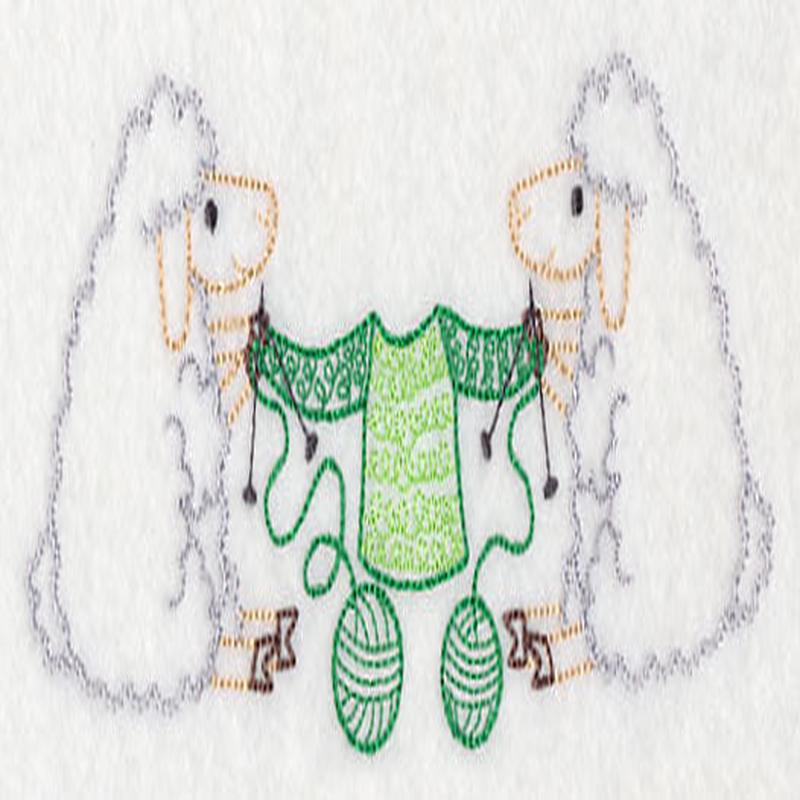 Ewe Love Knitting 4 (Vintage)