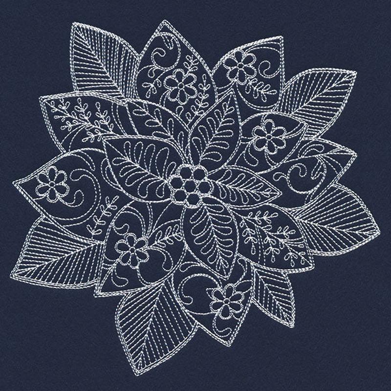 Exquisite Christmas - Poinsettia