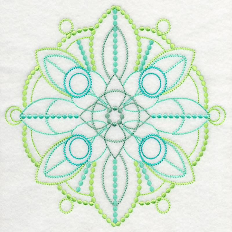 Exquisite Medallion Circle (Candlewicking