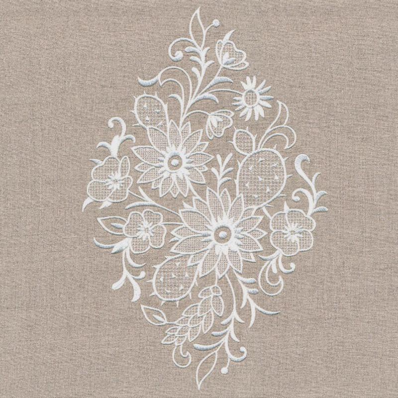 Exquisite Southwestern Feature (Whitework)