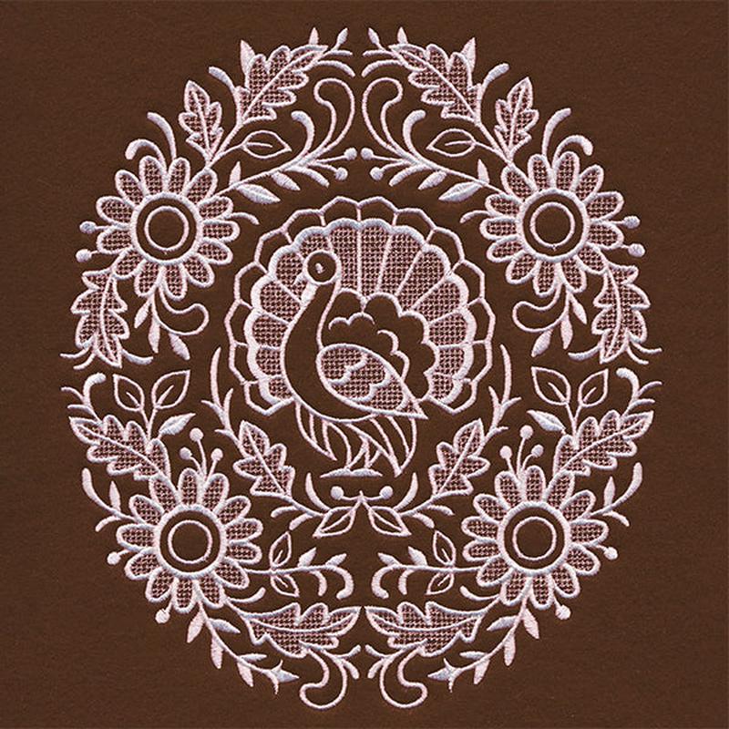 Exquisite Thanksgiving Feature (Whitework)