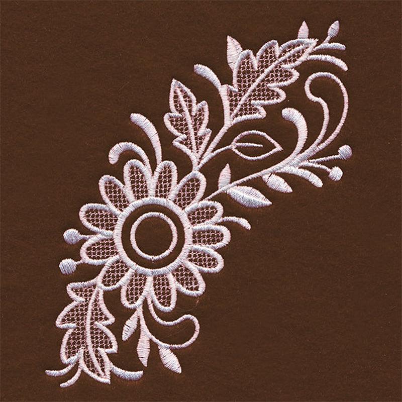 Exquisite Thanksgiving Spray (Whitework)