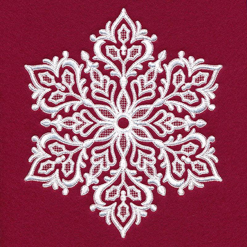 Exquisite Winter Snowflake