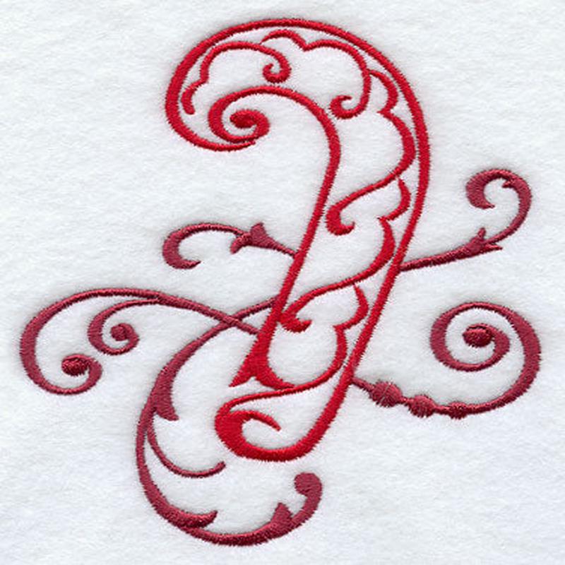 Fa La La Filigree Candy Cane