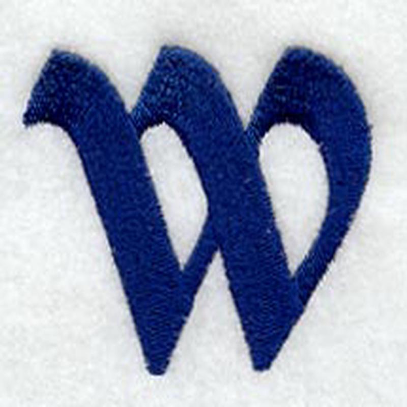 Enchantment Lower Case Letter w (3 Inch)