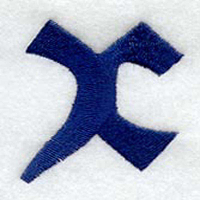 Enchantment Lower Case Letter x (3 Inch)