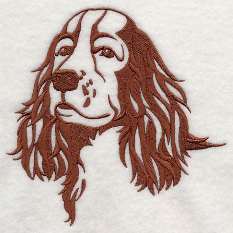 English Springer Spaniel Silhouette