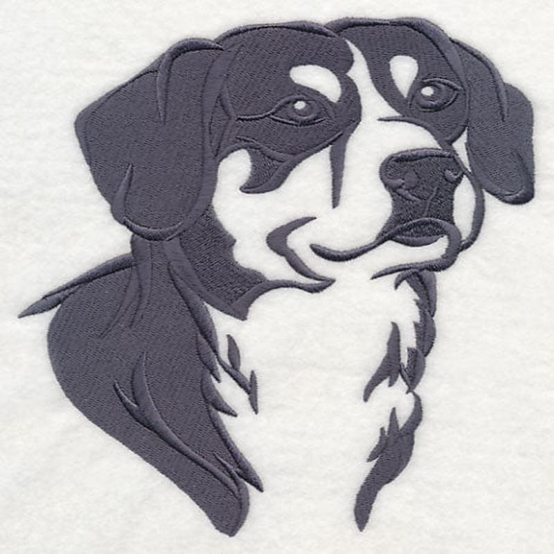 Entlebucher Mountain Dog Silhouette