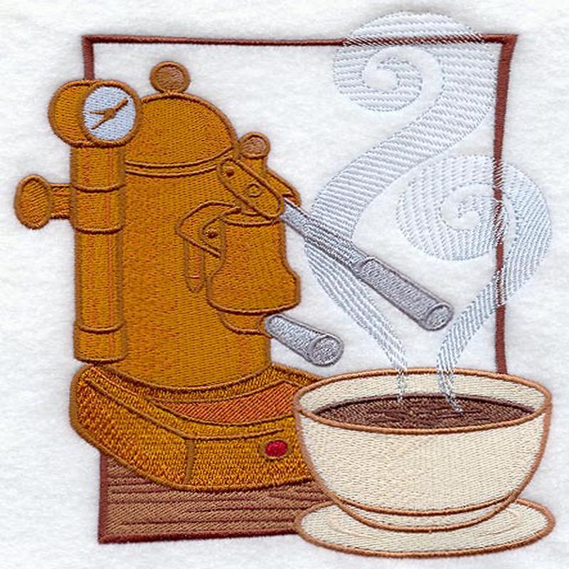 Espresso Machine and Mug