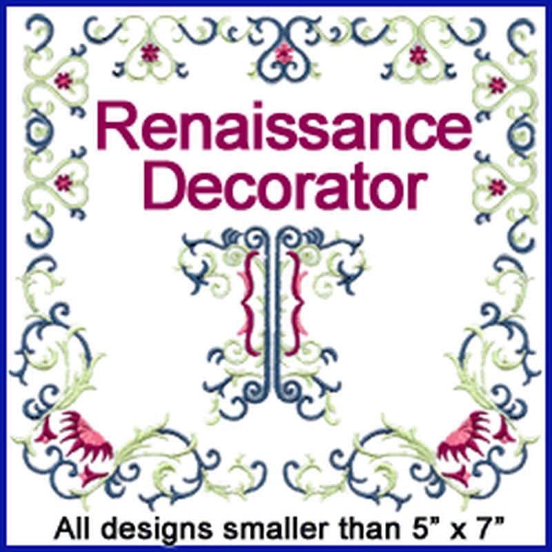 A Renaissance Scroll Decorator Design Pack