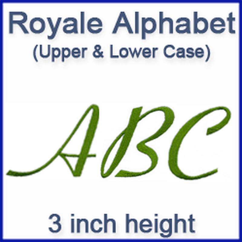 A Royale Alphabet Design Pack