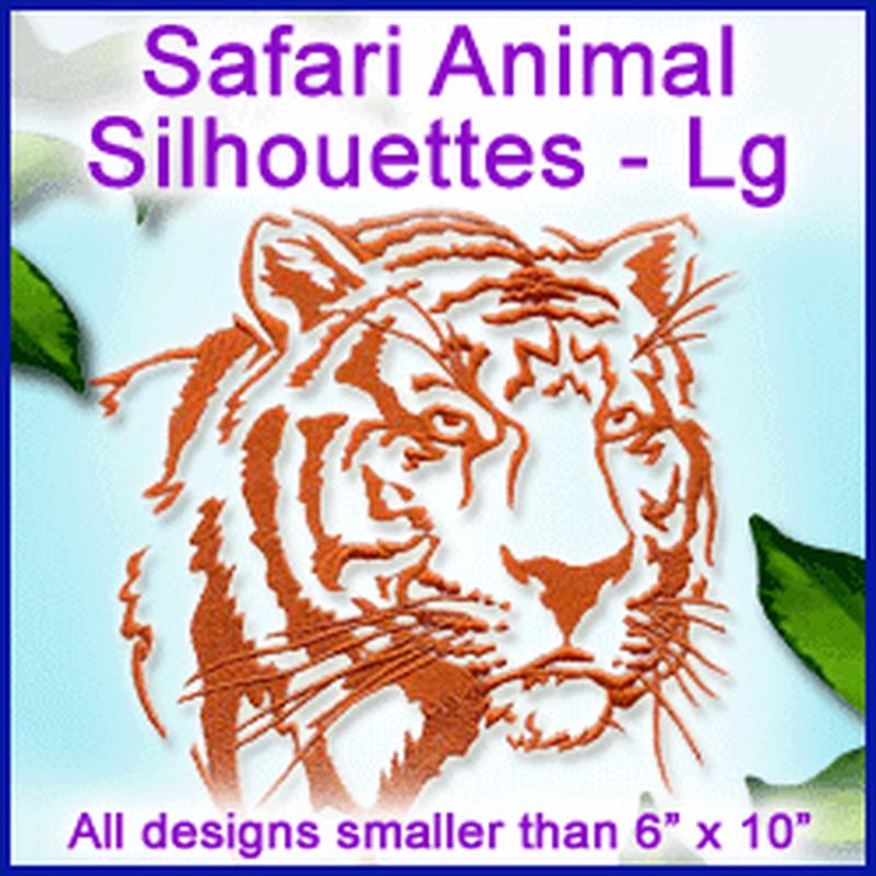 A Safari Animal Silhouettes Design Pack