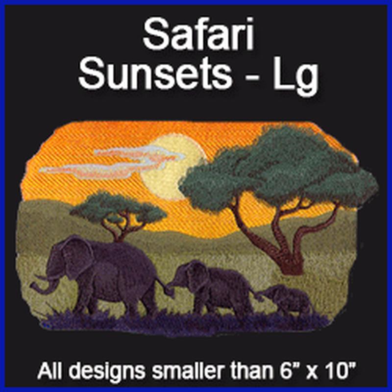 A Safari Sunsets Design Pack