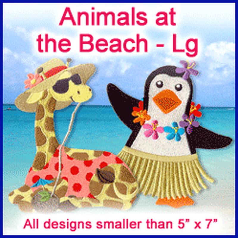 A Animals at the Beach Design Pack