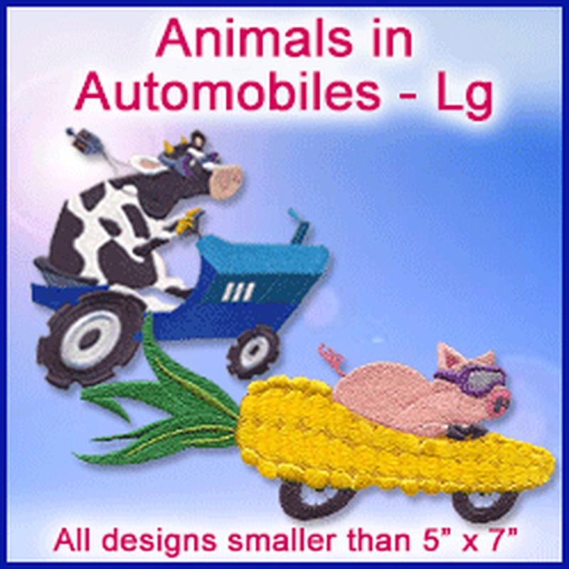 A Animals in Automobiles Design Pack