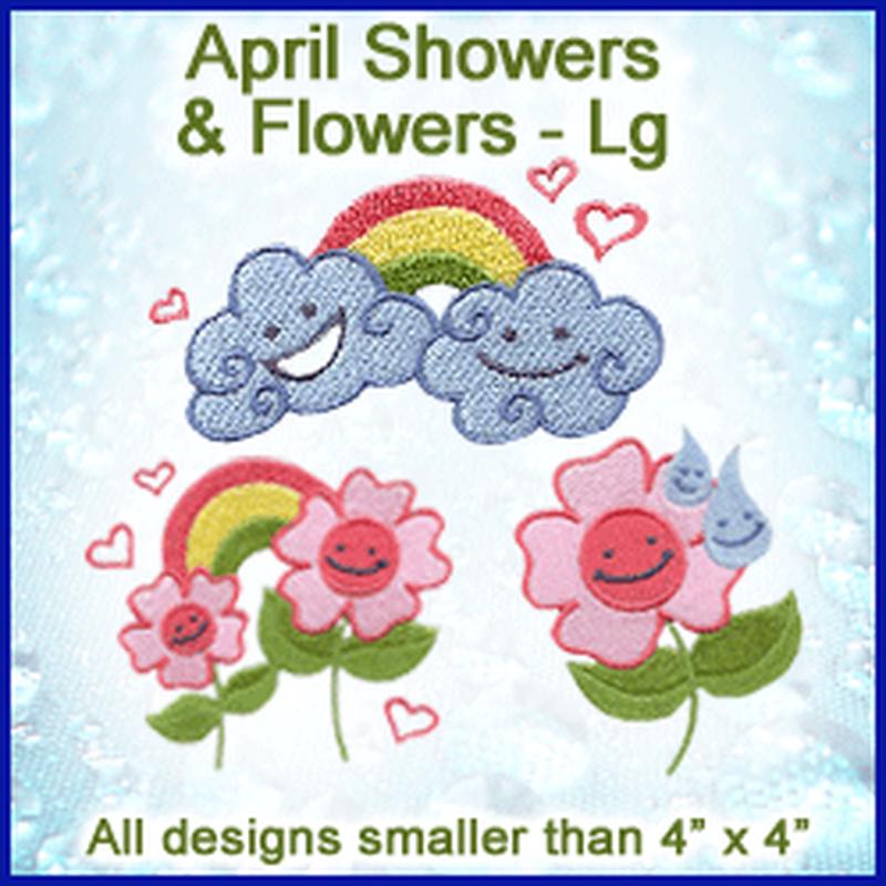 A April Showers & Flowers Design Pack