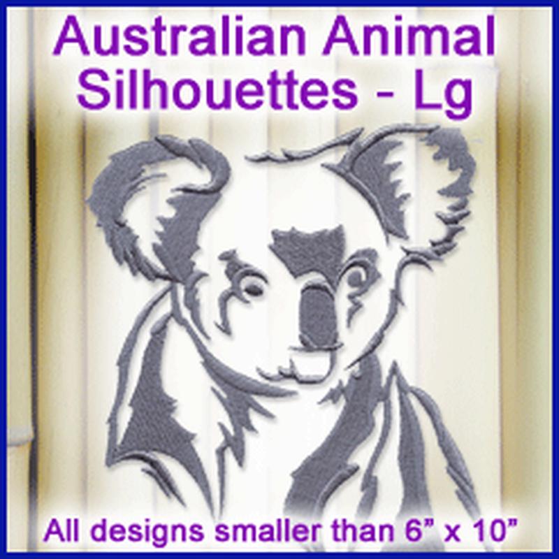 A Australian Animal Silhouettes Design Pack