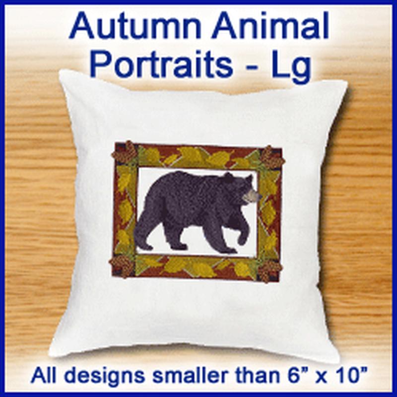 A Autumn Animal Portraits Design Pack