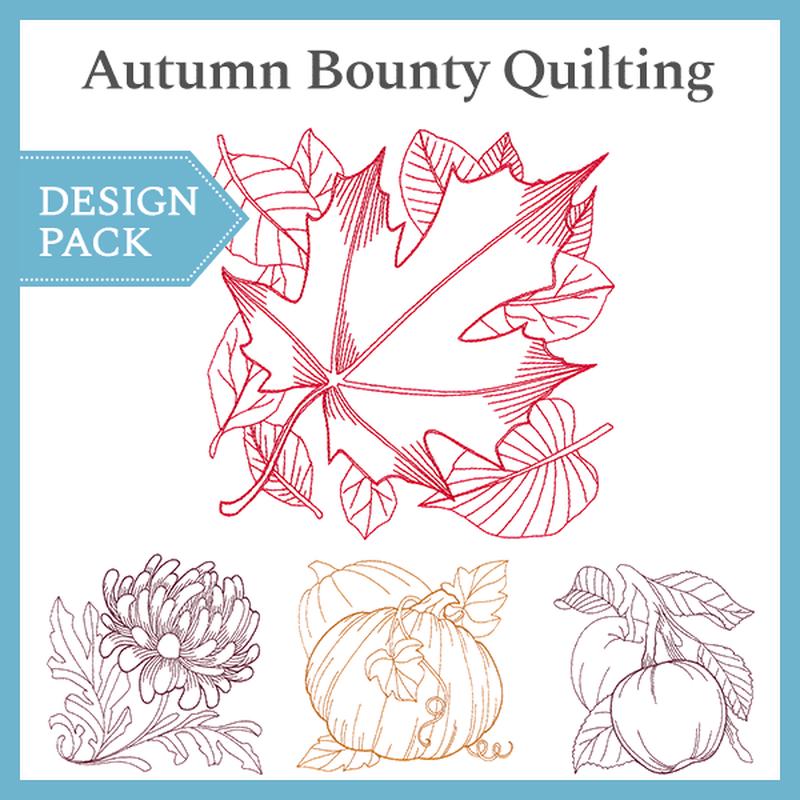 A Autumn Bounty Quilting Design Pack