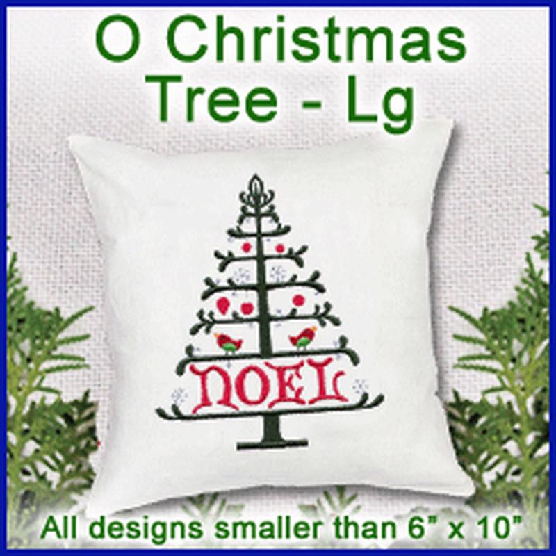 A O Christmas Tree Design Pack